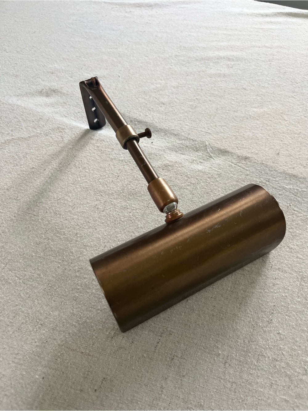 Vintage Bronze Picture Light | Decorative Art Gallery Lamp *See Description*